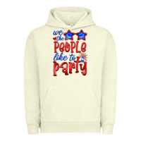 Pigment Pistachio we people like the party Urban Hoodie - HRA Design Shop