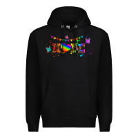 Black lgbtq hope  libbey glass Premium Hoodie - HRA Design Shop