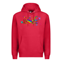 Cardinal lgbtq hope  libbey glass Premium Hoodie - HRA Design Shop
