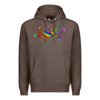 Coffee lgbtq hope  libbey glass Premium Hoodie - HRA Design Shop