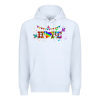 White lgbtq hope  libbey glass Premium Hoodie - HRA Design Shop
