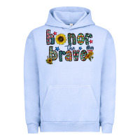 Pigment Grape Ice honor the brave Urban Hoodie - CowhideDigitalArt