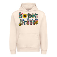 Sandshell honor the brave Urban Hoodie - CowhideDigitalArt