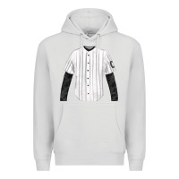 Dove Grey baseball uniform fa element Premium Hoodie - FaDigitalArtStudio