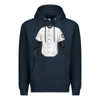 Navy baseball uniform fa element Premium Hoodie - FaDigitalArtStudio