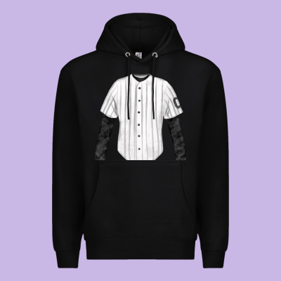 Baseball Uniform Fa Element Premium Hoodie Designed By Fadigitalartstudio