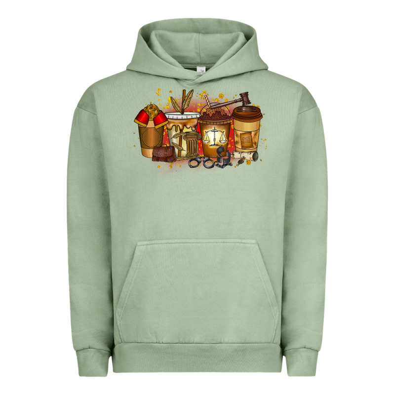 Lawyer Coffee Drink Urban Hoodie by RacoonDesign | Teevron