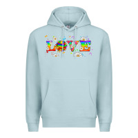 Blue Mist lgbtq love libbey glass Premium Hoodie - HRA Design Shop