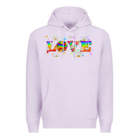 Lilac lgbtq love libbey glass Premium Hoodie - HRA Design Shop