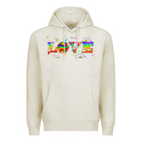 Oatmeal Heather lgbtq love libbey glass Premium Hoodie - HRA Design Shop