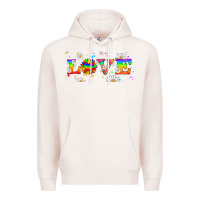 Pale Pink lgbtq love libbey glass Premium Hoodie - HRA Design Shop