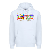 White lgbtq love libbey glass Premium Hoodie - HRA Design Shop