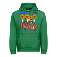 Emerald american honey sunflower mason jar Urban Hoodie - HRA Design Shop