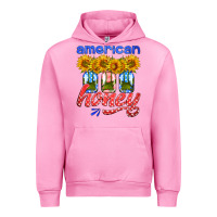 Fuchsia Pink american honey sunflower mason jar Urban Hoodie - HRA Design Shop