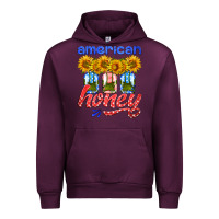 Mauve Wine american honey sunflower mason jar Urban Hoodie - HRA Design Shop