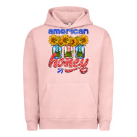 Pigment Salmon american honey sunflower mason jar Urban Hoodie - HRA Design Shop