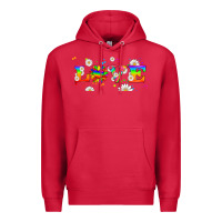 Cardinal lgbtq love libbey glass Premium Hoodie - HRA Design Shop