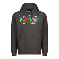 Smoke lgbtq love libbey glass Premium Hoodie - HRA Design Shop