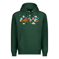 Sports Green lgbtq love libbey glass Premium Hoodie - HRA Design Shop