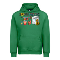 Emerald housekeeper Urban Hoodie - CowhideDigitalArt
