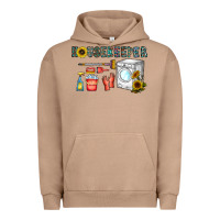 Pigment Burro housekeeper Urban Hoodie - CowhideDigitalArt