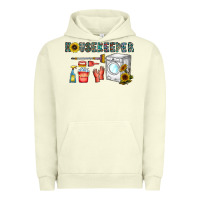 Pigment Pistachio housekeeper Urban Hoodie - CowhideDigitalArt