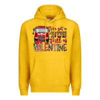 Lemon I've got bus full of Valentine Premium Hoodie - RacoonDesign