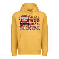 Mustard I've got bus full of Valentine Premium Hoodie - RacoonDesign
