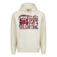 Oatmeal Heather I've got bus full of Valentine Premium Hoodie - RacoonDesign