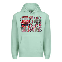 Seafoam I've got bus full of Valentine Premium Hoodie - RacoonDesign