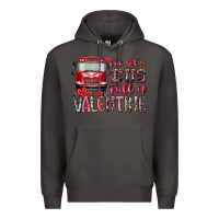 Smoke I've got bus full of Valentine Premium Hoodie - RacoonDesign