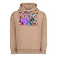 Pigment Burro let all that you do be done in love Urban Hoodie - RacoonDesign