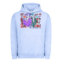 Pigment Grape Ice let all that you do be done in love Urban Hoodie - RacoonDesign