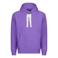Purple baseball uniform pant fa element Premium Hoodie - FaDigitalArtStudio