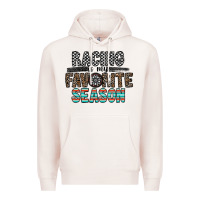 Pale Pink racing is my favorite season Premium Hoodie - CowhideDigitalArt