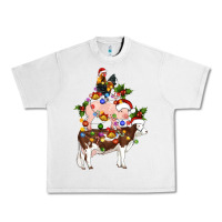 Lunar Rock stacked christmas farm animals Urban Heavy Tee - Artiststas