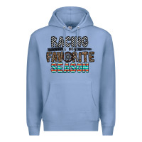 Colony Blue racing is my favorite season Premium Hoodie - CowhideDigitalArt