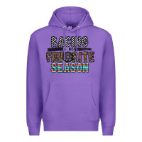 Purple racing is my favorite season Premium Hoodie - CowhideDigitalArt