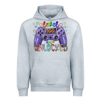 Heather Grey level days unclocked Urban Hoodie - RacoonDesign