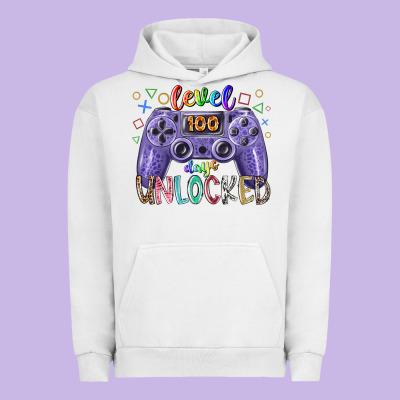 Level Days Unclocked Urban Hoodie Designed By Racoondesign