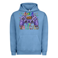 Pigment Pebble Blue level days unclocked Urban Hoodie - RacoonDesign