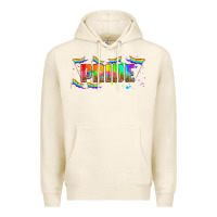 Tofu lgbtq pride  libbey glass Premium Hoodie - HRA Design Shop