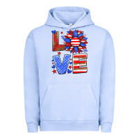 Pigment Grape Ice love america sunflower Urban Hoodie - HRA Design Shop