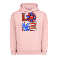 Love America Sunflower Urban Hoodie | Teevron