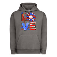Pigment Tornado love america sunflower Urban Hoodie - HRA Design Shop