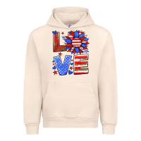 Sandshell love america sunflower Urban Hoodie - HRA Design Shop
