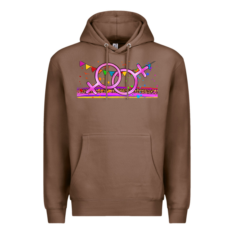Lgbtq Lesbian  Libbey Glass Premium Hoodie by HRA Design Shop | Teevron