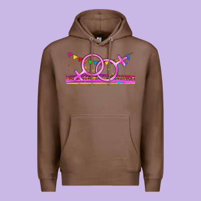 Lgbtq Lesbian  Libbey Glass Premium Hoodie Designed By Hra Design Shop