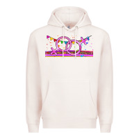 Pale Pink lgbtq lesbian  libbey glass Premium Hoodie - HRA Design Shop