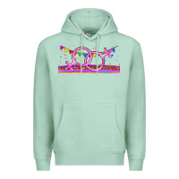 Seafoam lgbtq lesbian  libbey glass Premium Hoodie - HRA Design Shop